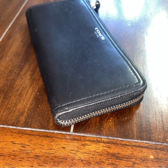 Coach Three Quarter Zip Wallet - Picture 2 of 5